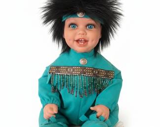 Native American Style Porcelain Dolls