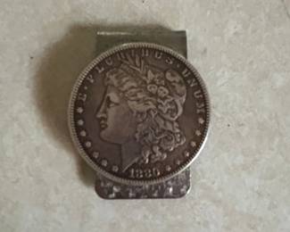 Morgan Silver Dollar Money Clip
