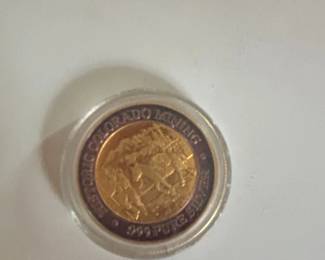 Colorado Gold Rush Gold Rush Medallion second image