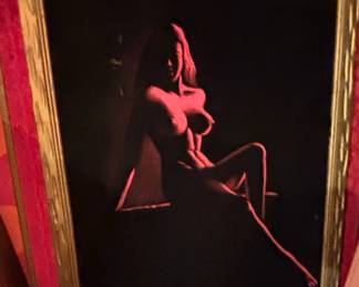 Velvet Nude Painting