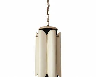 MidCentury Modern Chandelier with Cylindrical Shades
