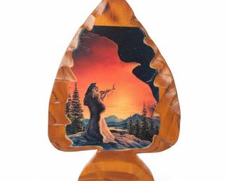 Arrowhead Shaped Collector Plate, Winged Spirit Of The...