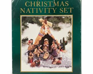 Flambro Native American Nativity Set