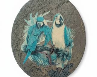 Macaw Wall Plaque