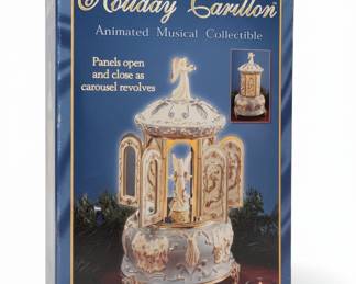 Mr. Christmas Holiday Carillon Animated Musical Collectible