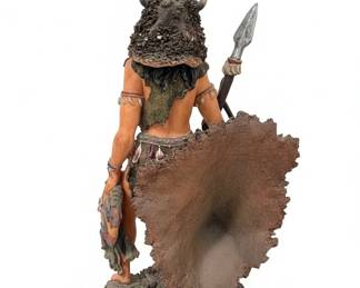Christopher Pardell Songs of Glory Native American Warrior Sculpture second image
