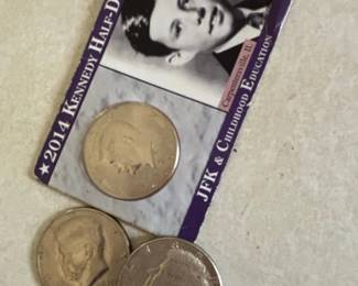 Kennedy Half Dollar Commemorative Card