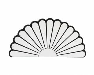 Art Deco Fan Mirror B