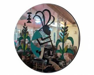 Art Deco Style Figural Mirror
