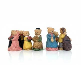 Enesco Cherished Teddies Musical Bear Figurines