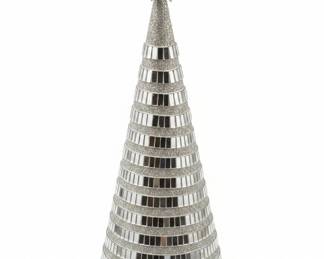 Disco Ball Christmas Tree Ornament with Baubles