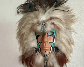 The Creator Native American Medicine Mask by R.W. Adamson