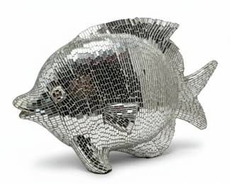 Disco Fish Sculpture
