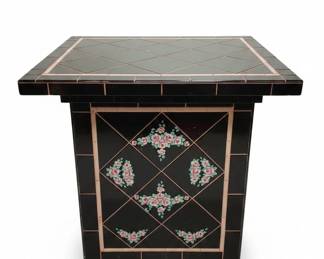Tiled Kitchen Island Cart