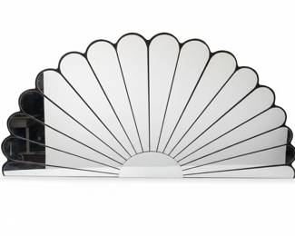 Art Deco Fan Mirror