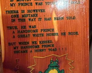 Wooden Inspirational and Humorous Plaques second image