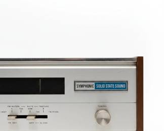 Symphonic Solid State Sound Stereo Receiver with Wollensak M Track Player and ReeltoReel Tape Recorder fourth image
