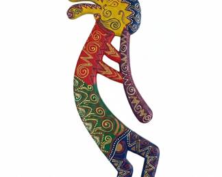 Kokopelli Wooden Wall Art