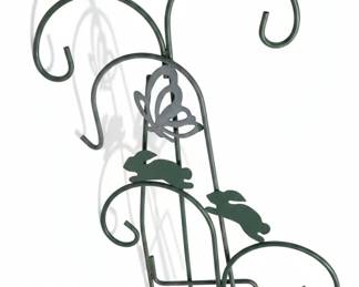 Wrought Iron Butterfly Garden Bench