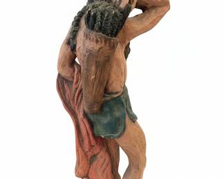 Universal Statuary Corp. Native American Warrior Figurine fourth image