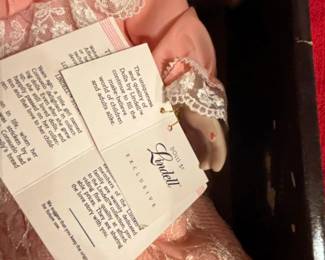 Lindell Dolls Exclusive Porcelain Doll second image