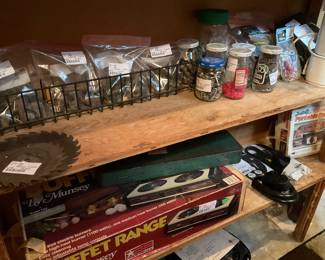 Lots of screws, etc.