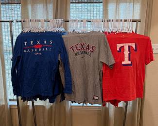 Small, Medium and Large T-Shirts