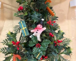 1948 plastic wall Christmas decoration