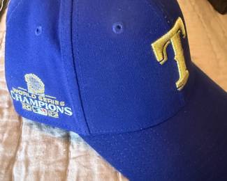 Texas Rangers World Series Cap