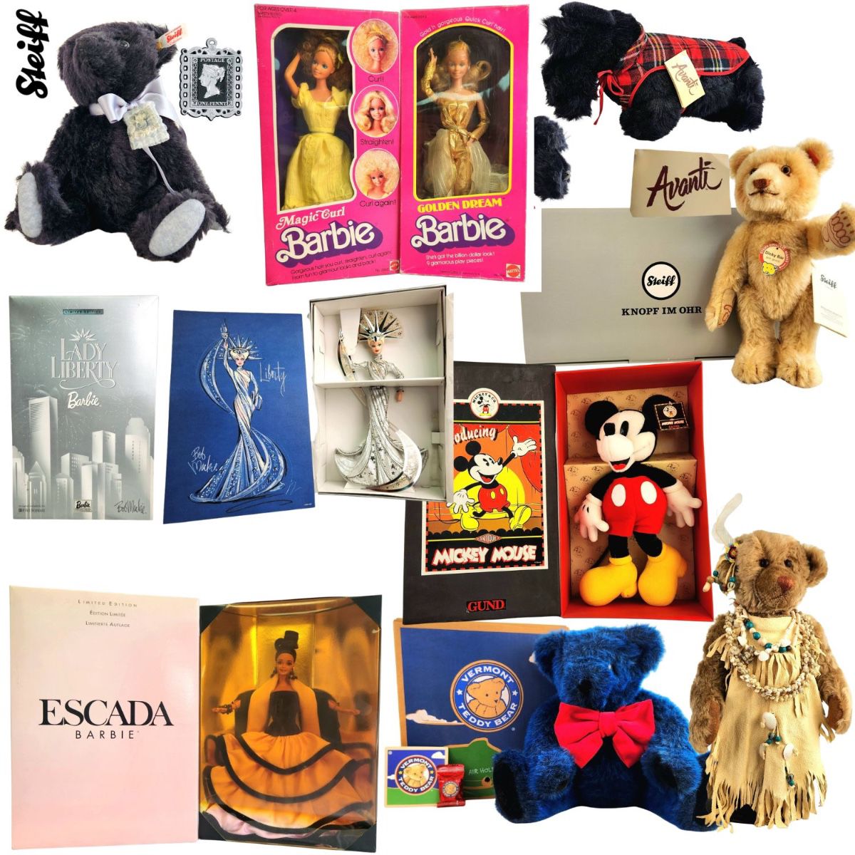 barbies and bears