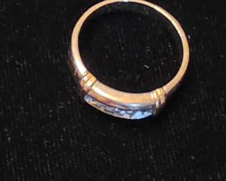 14K and Diamonds ring