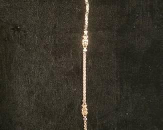 14K ankle chain