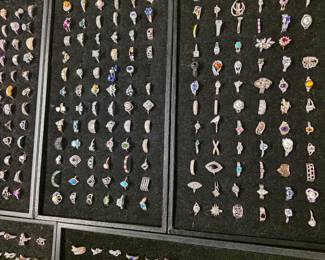 Assorted Sterling rings from our great $20 selection