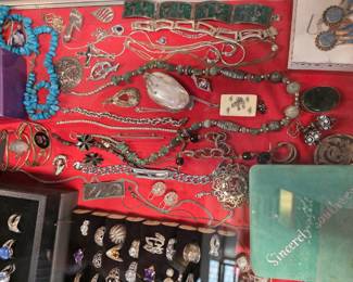 Assorted Sterling jewelry
