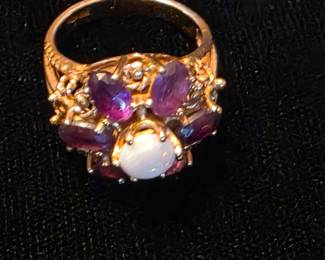 Custom made 14K rin