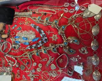 Assorted Sterling jewelry