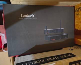 SonicAir Wireless transmitter and Receiver