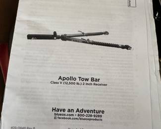 Apollo tow bar