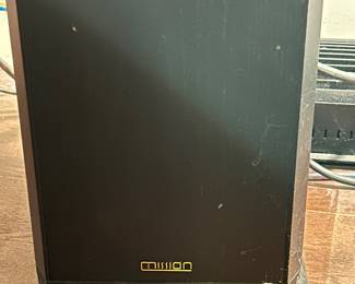 Mission Model 5 Speaker Pair with Briton PowerPac 120 Amp Pair 