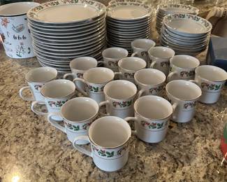 Gibson Christmas China
