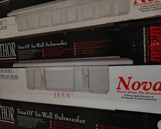 Nova 10" In wall Subwoofer