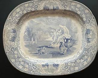 021 Methuan and Sons Verona transferware platter