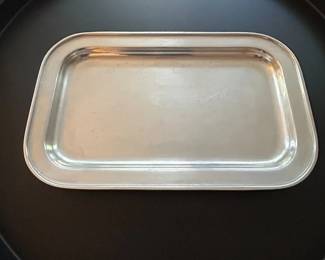 004 Vintage Williams Sonoma Cast Aluminum Serving Tray