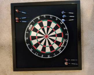 The Bandit Dart Board With Dart Set