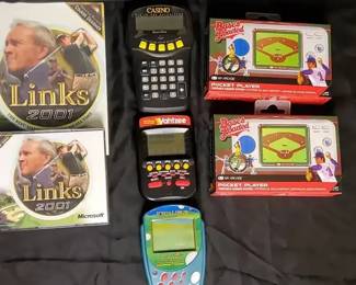 Retro Gaming  Handheld Electronic Game Collection