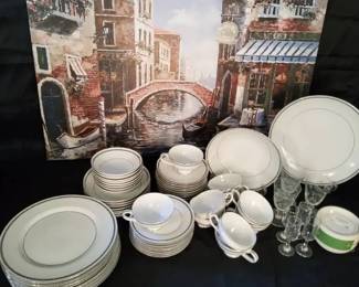 Mikasa Formal Dinnerware  Italian Collection Decor