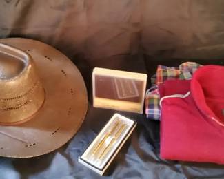 Cowboy Cool Bundle  Ariat Bandera Hat, Michael Kors Sweater, Wallet, Pen  Dale Carnegie Book
