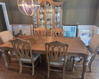 003 Elegant Kaiser Furniture Formal Dining Set Traditional Craftsmanship