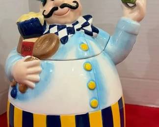 Ceramic Baker Cookie Jar
