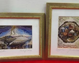 2 Artworks By Artist Bracha Lavee